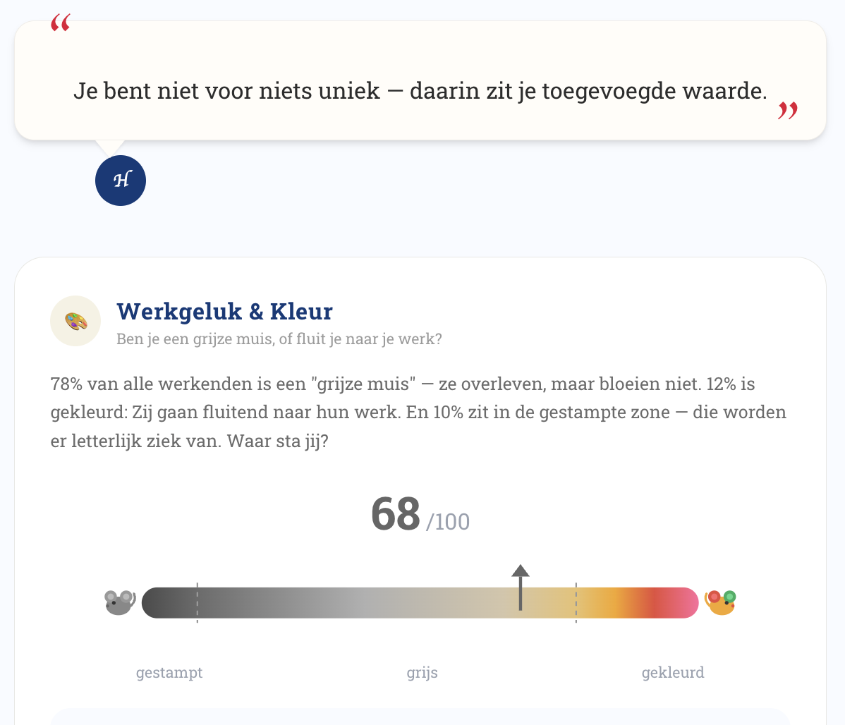 Werkgeluk & Kleur