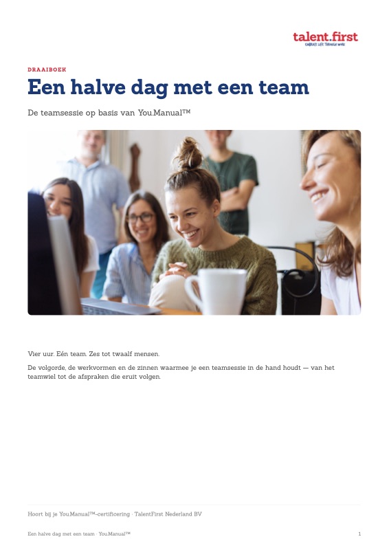 Teamworkshop-draaiboek
